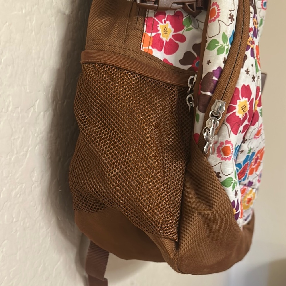 Floral Multi-Color Backpack - Picture 3 of 9